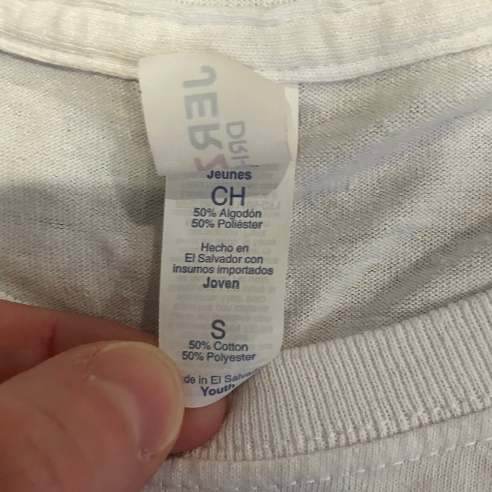 White Kids Let’s Play 5K Event T-Shirt Size Small - Picture 2 of 7